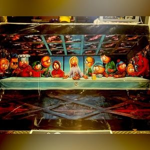 SouthPark™️ Last Supper Portrait 12x18 Print⚠️VERY RARE⚠️